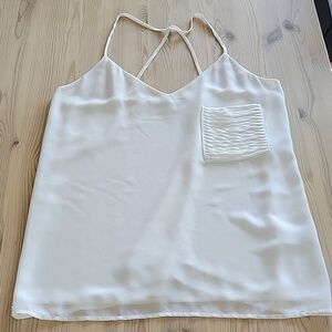 NAKED ZEBRA White Camisole M